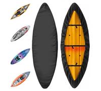 MospdyGear 3.6-4m 600D Oxford Fabric Kayak Cover, Canoe Waterproof Protective Cover, Suitable for Year-Round Storage of Fishing Boats, Kayaks and Paddleboards