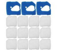 MospdyGear 3 Blue Filter Sponge and 12 White Filter Sponge, Replacement for Eheim Professional 3 250 Model 2071, Replacement for Eheim Ultra G90 Pro 3 Model 2073