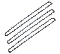 MospdyGear 3 Pcs 10“ 25cm 3/8" LP Pitch .050" 40 Drive Links Pole Saw Chain, Replacement for Alpina Replacement for Greenworks Replacement for Scheppach