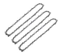 MospdyGear 3 Pieces 10 Inch 25 cm 3/8 Inch LP 1.3 mm 40 TG Saw Chain, Replacement Chain, Recoil Arm Chain, Replacement for Bosch, Replacement for Makita, Replacement for Husqvarna