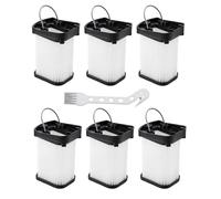 MospdyGear 6Pcs HEPA Filters with Brush, Replacement Handheld Filter, Replacement for Shark WandVac 2.0 Cordless Handheld Vacuum Cleaner WV270, WV270UK, and WV273UKT