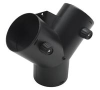 MospdyGear 75mm Y-Type Air Outlet Pipe, Replacement for We-Basto Diesel Heaters, 3-Way Duct Connection with Adjustable Valves, Compatible with Various Diesel Vehicles