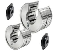 MospdyGear Auto Cut Tube Cutter Set, 15mm and 22mm Pipe Cutters Pipe Slice, with 2 Spare Cutting Wheel Blades, Suitable for Domestic, Construction Site and Maintenance