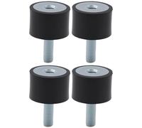 MospdyGear Rubber Mounts - Mechanical Vibration Damping, Shock Absorber, 4 Pcs, M8, Anti Vibration, for Mounting Motors, Compressors, Generators & Machinery Car Boat Bobbins (VD30*20 M8*23)
