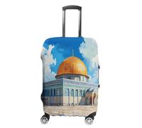 Mosque Jerusalem World Famous Building Personalized Luggage Case Cover Protective Suitcase Covers Washable Bag Protector for Travel XL