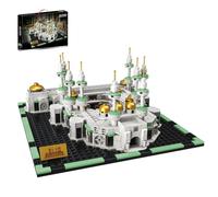 Mosque Mecca Building Blocks Set, Islam Architecture Model Toy 1024 PCS | Islamic Masjid Bricks Collectible, Table Centerpiece Decoration, Muslim Eid Gifts for Adults, Teens, Women