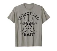 Mosquito Bait Funny Camping Campfire Outdoors Bug Bite T-Shirt