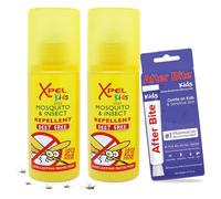 Mosquito, Bug & Insect Repellent Spray for Kids + After Bite Cream (2 Pack) Protection - DEET-Free, Gentle Bug Spray & Itch Relief - Safe for Toddlers 6+ Months - Travel, Camping & Outdoor Use