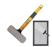 Mosquito Cleaner Brush - Window Cleaner with Extendable Handle - External Mosquito Cleaner with Squeegee, Ideal for Restaurants, Hotels, Schools, Workplaces, Patio, Bathroom, Kitchen, Home