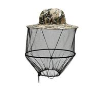 Mosquito Head Net Hat,Midge Nets for Head,Foldable Midge Hat,Sun Hats with Netting,Bee Keeper Hats,Portable,Quick Dry Wide Brim,for Men Women Outdoor Hiking,Camping,Gardening,Fishing(Grey Camouflage)