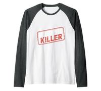 Mosquito Killer Camper Outdoor Insect Defense ||- Raglan Baseball Tee