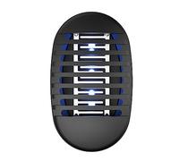 Mosquito Killer Lamp, Fly Zapper with UV Light, Powerful Electric Mosquito Bug Zapper with Cleaning Brush, Plug in Mosquito Pest Repellent for Home, Bedroom, Kitchen, Office, Indoor, Black