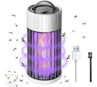 Mosquito Lamp,USB Electric Bug Zapper 360UV Fly Zapper, Portable Bug Light Indoor&Outdoor for Bedroom Hotel