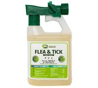 Mosquito Magician Flea & Tick Yard Spray with Hose End Sprayer (32 OZ) Mint