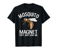 Mosquito Magnet They Just Love Me Funny Bug T-Shirt