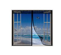 Mosquito Magnetic Window Screen,Magnetic Fly Screen for Window Mesh,Magnetic Window Fly Screen Net,Keep Bugs Out,Lets Fresh Air in,Easy to Install Without Drilling,Close Automatically-75×70cm