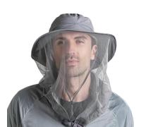 Mosquito Midge Insect Head Net Hat Beekeeping Hat Outdoor Jungle Face Cover Bucket Hat Sun Hat Mesh Face Protection Mask For Fly Mosquito Bug Bee Gnat For Fishing Hiking Camping Gardening Gather Honey