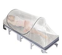 Mosquito Net Adjustable Anti Mosquito Bed Net For Baby Fine Mesh Insect Net Folding Fly Net Pop Up Mosquito Net For Bed Single Bed Use Camping Travel Insect Protection Net (Black)