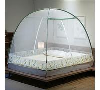Mosquito Net Bed, Folding Pop-Up Insect Screen Tent for Double Bed, Travel Camping Outdoor Use, Fly Protection for 1.2m Bed, Easy to Install, Lightweight Design