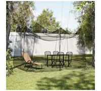 vidaXL Mosquito Net for Outdoor 220 Mesh Black 300x300x250 cm