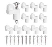 Mosquito Net Clips - 9.5 mm Fixing - 12 Pieces for Mosquito Net Frame - for Home Living Room Bedroom Storage Tools Garage Study Kitchen Bathroom