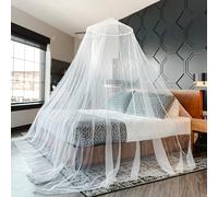 Mosquito Net for Bed, Extra Large Mosquito Net Cover for Twin Beds to California King, Mosquito Net for Camping, Crib Canopy, Premium Quality for Indoor Outdoor Use and