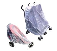 Mosquito Net for Twin or Tandem Buggy Pushchair FREE Travel Net Bag