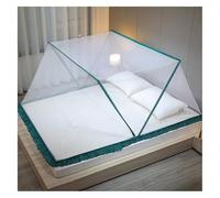 Mosquito Net,Hanging Bed Net Cover,Folding Mosquito Net Bed Canopy Camping Portable Travel Home Anti Mosquito Tent Adult Bottomless Sleep Bug Nets Outdoor(Green,80 * 190 * 80cm)