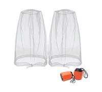 Mosquito Net Mesh,Face Neck Fly Netting Hood From Bugs Gnats Noseeums Screen Net Fits Most Sizes of Hats Caps