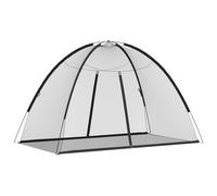 vidaXL Mosquito Net Mongolia with Doors 220 Mesh White 200x120x130 cm