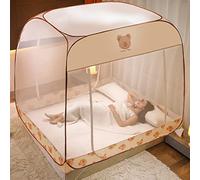 Mosquito Net, Pop Up Portable for Mosquito Canopy,Full Surround Design at The Bottom,Folding,Anti Mosquito Bites for Bed Camping Travel Home Outdoor (W180*L220*H170cm)