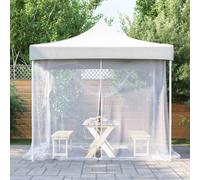 Mosquito Net Rectangular Polyester White 300x300x200cm 220 Mesh ZipperOpenTop