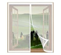 Mosquito Net Window Fly Screen 40 x 115 cm Easy Installation No Drilling Or Screwing Reinforced Anti-Tearing Insect Fly Mesh for Windows Nets to Keep Bugs Out, White