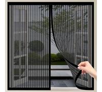 Mosquito Netting 250x110 cm ct Sn for in Various Sizes Black Allows Free Airflow Ideal for All Window Types Effective Bug Protect