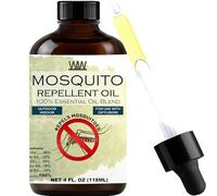 Mosquito Oil - 100% Essential Oil Blend - Mosquitoes, Gnats & Other Flying Insects - for use with Diffusers, Sprays, Lotions, & Soaps