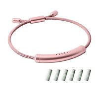 Mosquito Repellent Bracelet, Mosquito Bands with 6 Replacement Sticks for Adults, Kids & Babies, Natural Plant Essential Oil Mosquito Repellent Wristband, Up to 720Hours (Rose Gold)