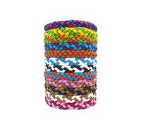 Mosquito Repellent Bracelet, Powerful Effective Protection Adjustable Leather Band, Travel Essentials, Insect Repellent Bracelet for All Ages.(12PCS)