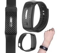 Mosquito Repellent Bracelet, Ultrasonic Mosquitoes Repeller Bracelet 3 Modes Rechargeable, Adjustable Strap, Insect Repeller Wrist Band for Camping Hiking Fishing Outdoor Sports Kids Adult (Black)
