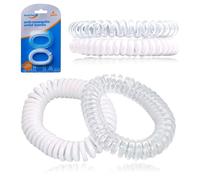 Mosquito Repellent Bracelets 4PCs, DEET-Free, 100+ Hours Protection, Waterproof, Natural Insect Bands for Kids & Adults 3+, Travel, Camping, Outdoor Bug Protection