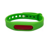 Mosquito Repellent Bracelets Bands for Adults & Kids (Green, One Size)
