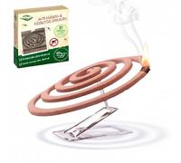 Mosquito Repellent Coils 10-Pack 2 Metal Stands for Patio Outdoor Garden