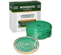 Mosquito Repellent Coils, Citronella Incense Coil Outdoor - Each Burns for 8 Hours (Contains 20 coils & 1 Stands)
