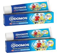 Mosquito Repellent Cream - 100g (Pack of 2) + Extra 23g x 2 Pocket Size Odomos Naturals| Enriched with Vitamin E & Aloe Vera | Long-Lasting Protection | Skin-Friendly, Non-Sticky & Safe for All Ages