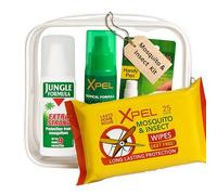 Mosquito Repellent Kit, 1 x XPELMosquito & Insect Repellent, 1x Jungle Formula Spray, 1x XPELMosquito Wipes 1x Bite Handy Pen 14ml | 4 Pack Travel kit, Quick Insect Bite Relief & Sting Swelling