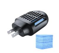Mosquito Repellent Mosquito Repellent Plug in Wall Outlet Includes 10 Pieces, DEET Free, Highly Effective for Home, Bedroom, Office, Kitchen, Camping, Travel