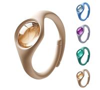 Mosquito Repellents Wristband Insect Repellent Device, Portable Bug Repellent for Adults Children Infants, Outdoor Replacement Core (20ml), DEET-Free Family Camping Essential (Complexion)