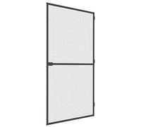Mosquito Stop 23665 Insect Protection/ Fly Screen Door, Tension Frame Door, Can be Shortened Individually, Anthracite, 100 x 210 cm