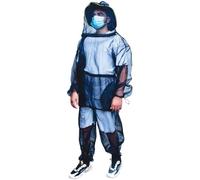 Mosquito Suit Jacket & Pants - Bug-Repellent Mesh for Outdoors & Gardening - Shields from Flies, Ticks, Gnats - Medium, Black, Large/X-Large