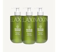 Moss & Adams Relaxing Hand Wash - Hydrating Formula - Includes Vitamin B5 - Mandarin, Cedar and Juniper Fragrance - Liquid Hand Soap - Multipack 3 x 400ml