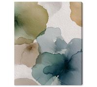 Moss and Mineral Forms II Canvas Print Nature Decor by Art Remedy, Gallery Wrapped, 20 x 24